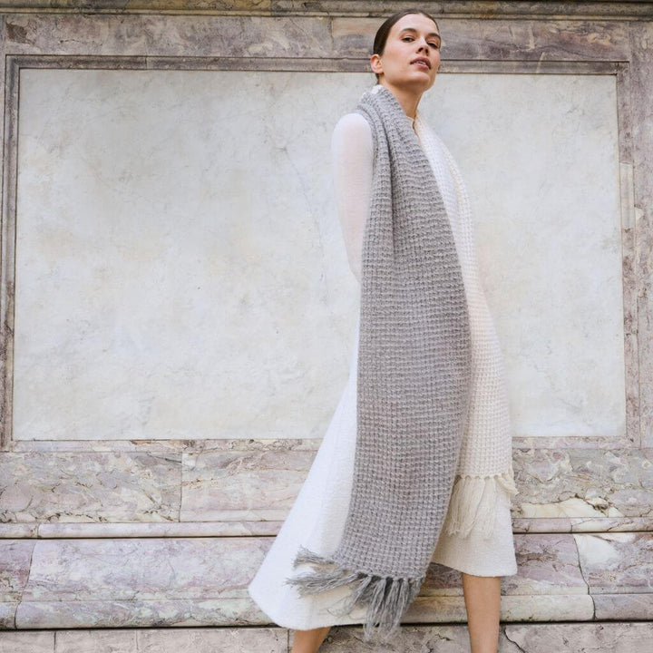 Lana Grossa Eleganter Schal Strickanleitung - Lana Grossa (Heft) Lieblingsgarn