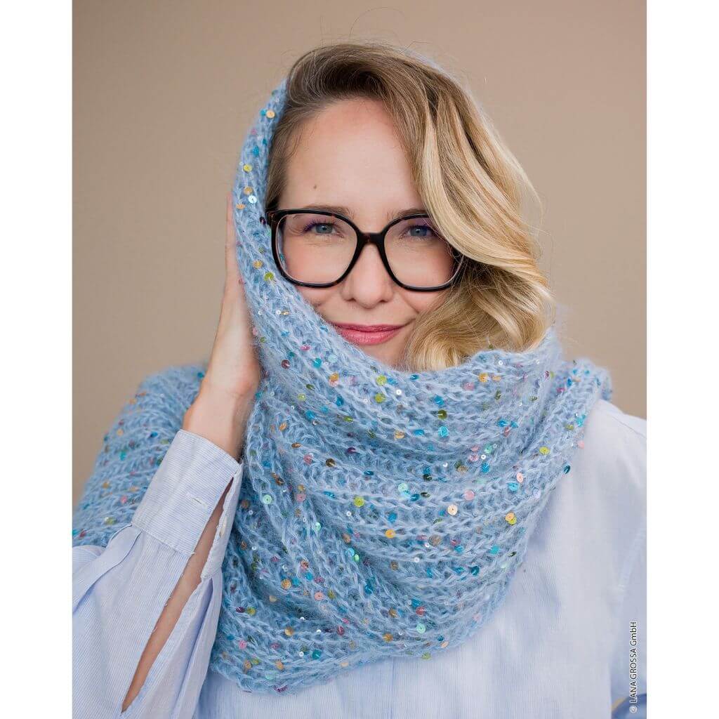 Lana Grossa Pattern Emi Schal Strickanleitung - Lana Grossa (PDF) Lieblingsgarn