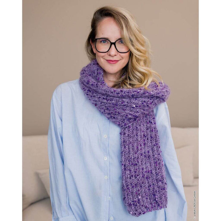 Lana Grossa Pattern Emi Schal Strickanleitung - Lana Grossa (PDF) Lieblingsgarn