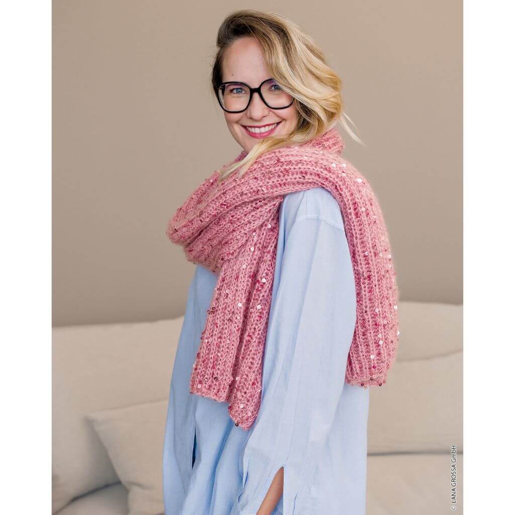 Lana Grossa Pattern Emi Schal Strickanleitung - Lana Grossa (PDF) Lieblingsgarn