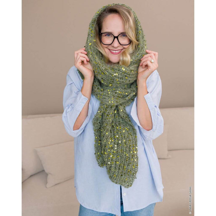 Lana Grossa Pattern Emi Schal Strickanleitung - Lana Grossa (PDF) Lieblingsgarn