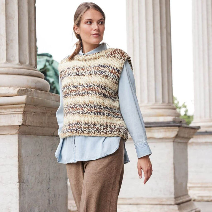 Lana Grossa Warmer Slipover Strickanleitung - Lana Grossa (Heft) Lieblingsgarn