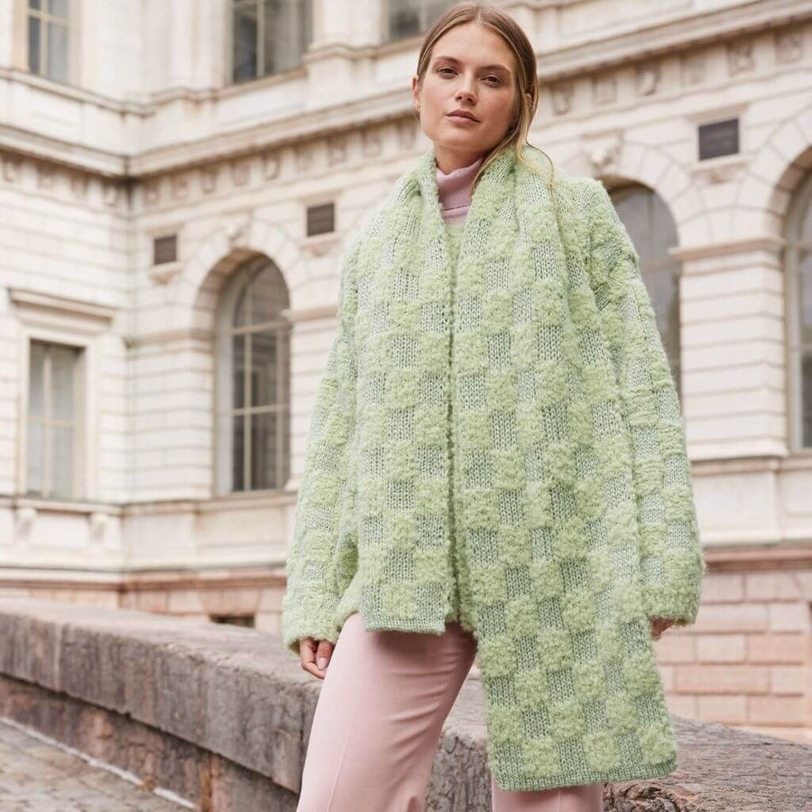 Lana Grossa Schicker Schal Strickanleitung - Lana Grossa (Heft) Lieblingsgarn