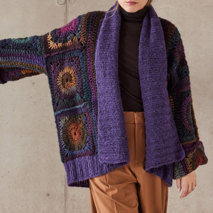 Lana Grossa Stilvolle Strickjacke Strickanleitung - Lana Grossa (Heft) Lieblingsgarn