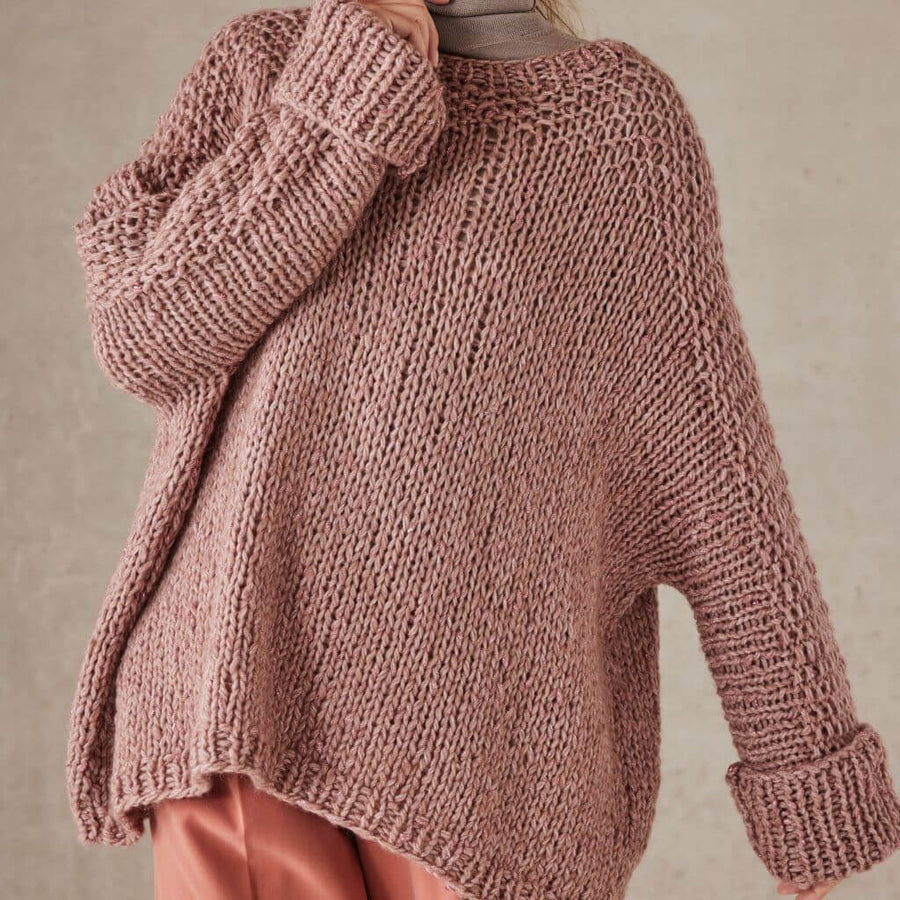 Lana Grossa Eleganter Oversizepullover Strickanleitung - Lana Grossa (Heft) Lieblingsgarn