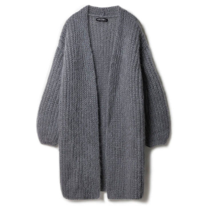 Lana Grossa Flauschiger Oversize Kurzmantel Strickanleitung - Lana Grossa (Heft) Lieblingsgarn