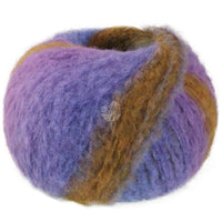 14 - Violett/Veilchenblau/Moosgrün/Khaki/Ocker