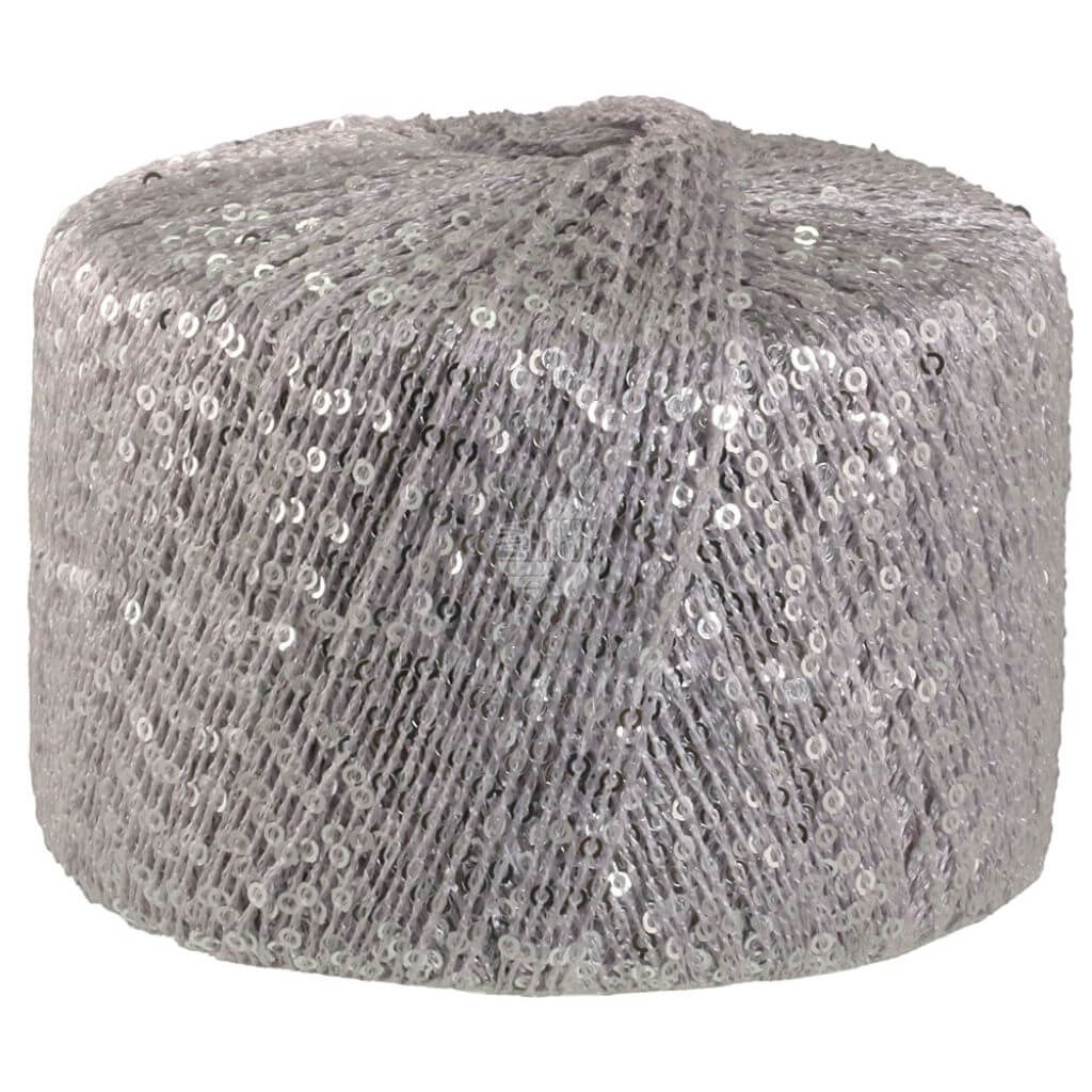 Wooladdicts 1 - Silbergrau Lana Grossa Glamour 25g Lieblingsgarn