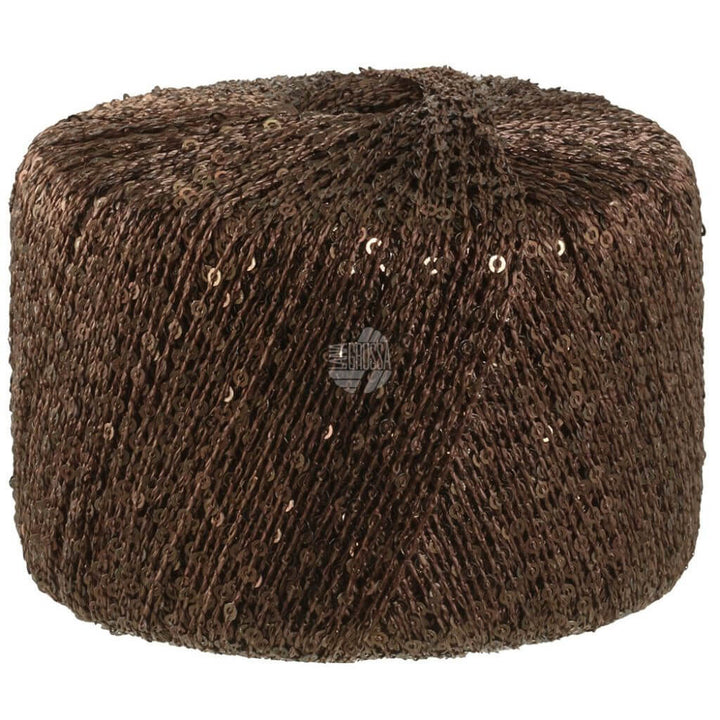 Wooladdicts 14 - Mokkabraun Lana Grossa Glamour 25g Lieblingsgarn
