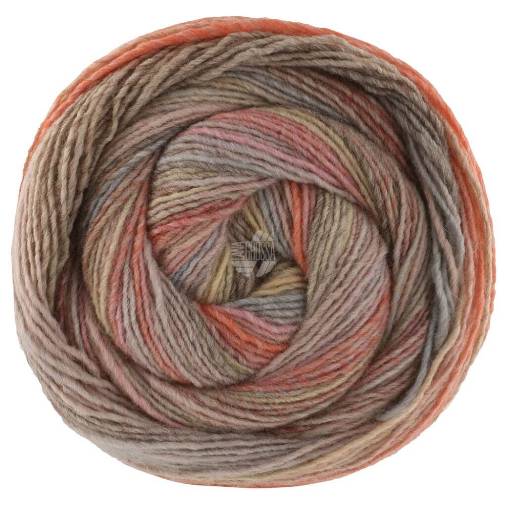 Lana Grossa 236 - Hellgrau/Apricot/Blassgelb/Zartblau/Zartrosa/Grau/Grège/Pfirsich Lana Grossa Gomitolo Intenso Lieblingsgarn