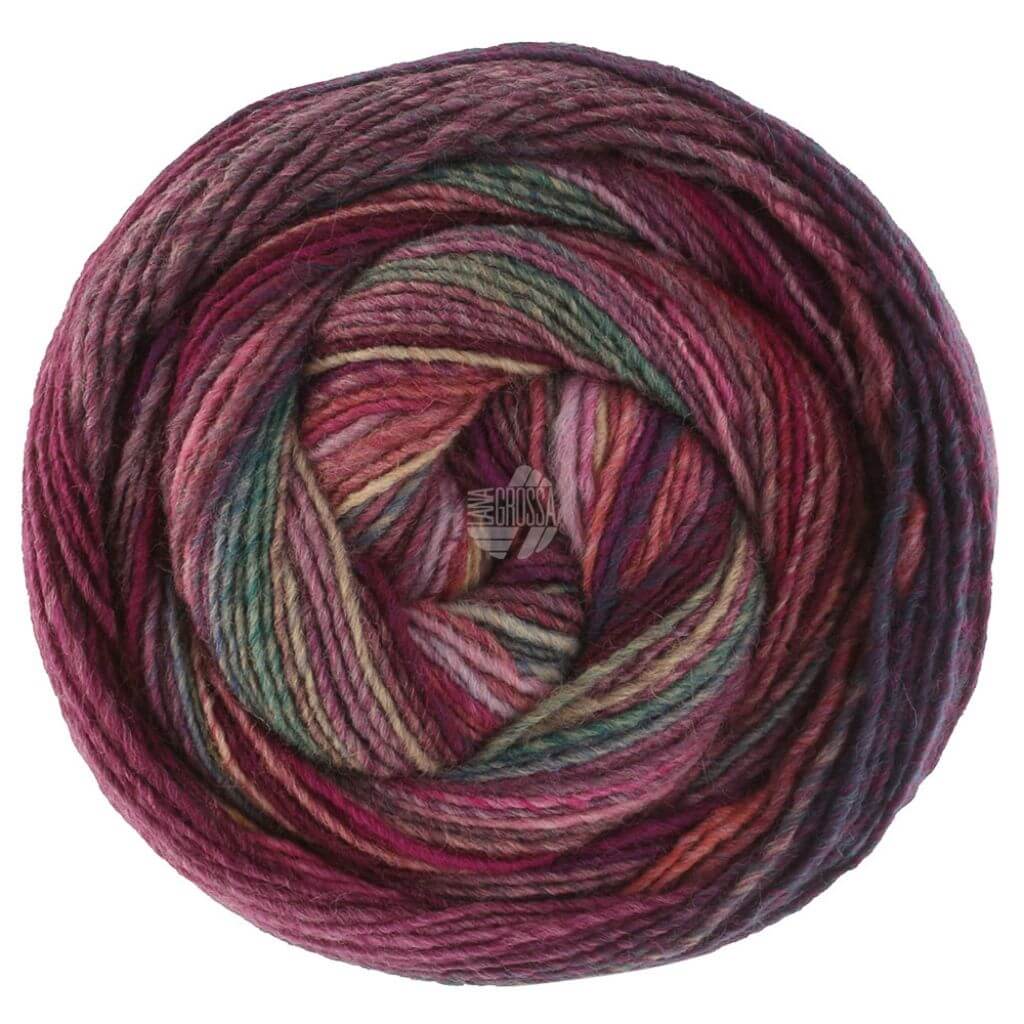 Lana Grossa 237 - Zartgelb/Apricot/Grau/Rosa/Lila/Erika/Fuchsia/Aubergine Lana Grossa Gomitolo Intenso Lieblingsgarn