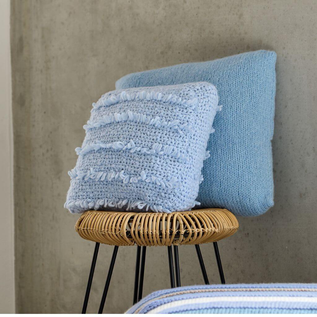 Lana Grossa Schicke Kissenhülle Stríckanleitung - Lana Grossa (Heft) Lieblingsgarn