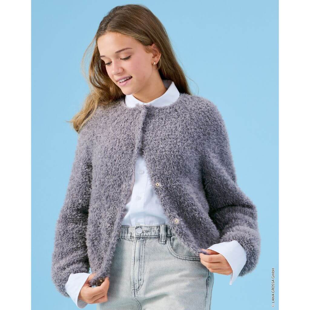 Raglanjacke top-down Strickanleitung - Lana Grossa (Heft)