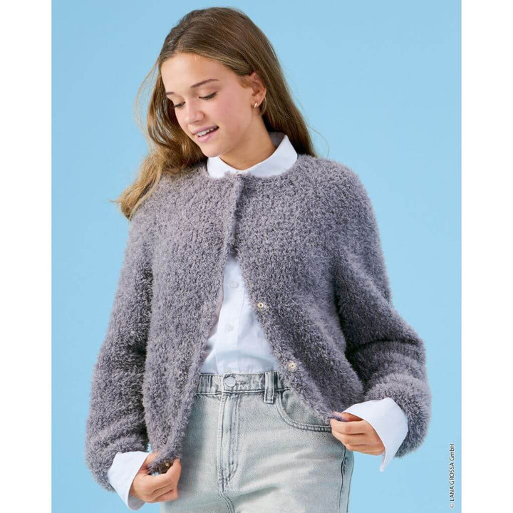 Raglanjacke top-down Strickanleitung - Lana Grossa (Heft)