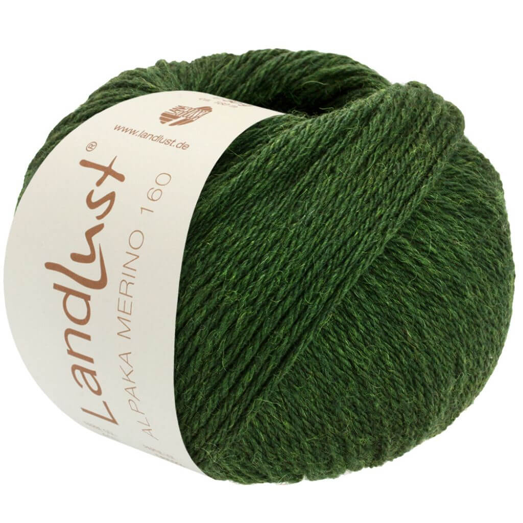 Lana Grossa 446 - Grün Lana Grossa Landlust Alpaka Merino 160 50 g Lieblingsgarn