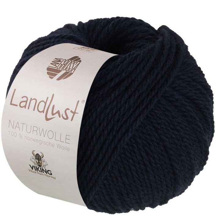 Lana Grossa 5 - Schwarzblau Lana Grossa Landlust Naturwolle Lieblingsgarn