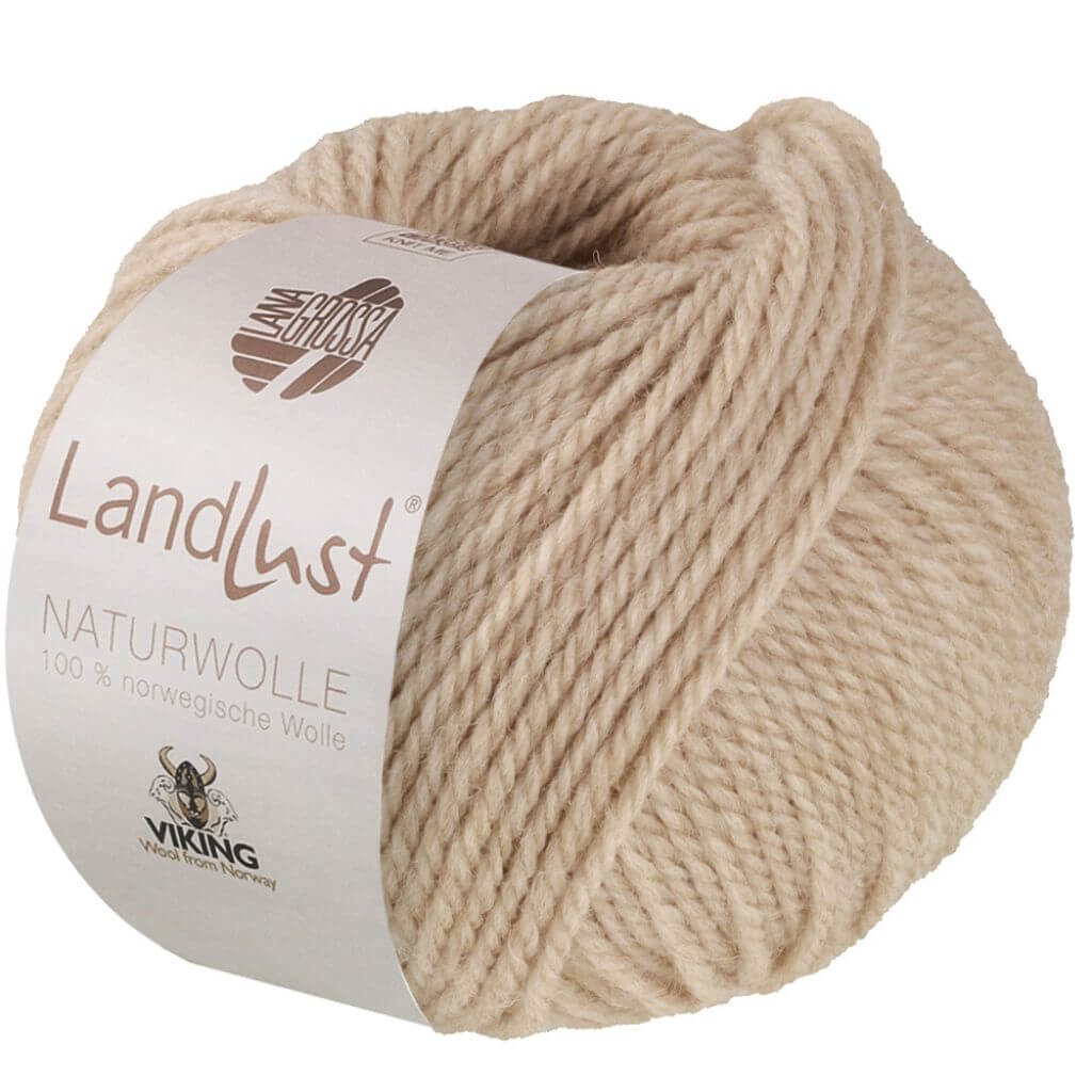 Lana Grossa 18 - Grège Lana Grossa Landlust Naturwolle Lieblingsgarn