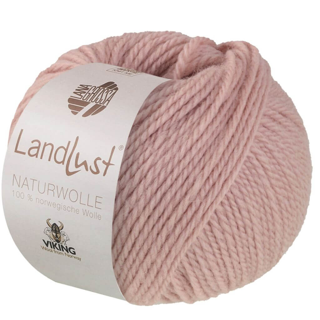 Lana Grossa 19 - Graurosa Lana Grossa Landlust Naturwolle Lieblingsgarn