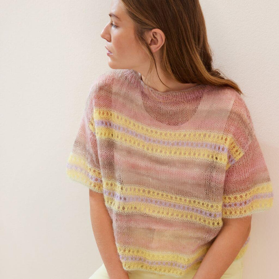 Lana Grossa Shirt mit Lochmuster Strickanleitung - Lana Grossa (Heft) Lieblingsgarn
