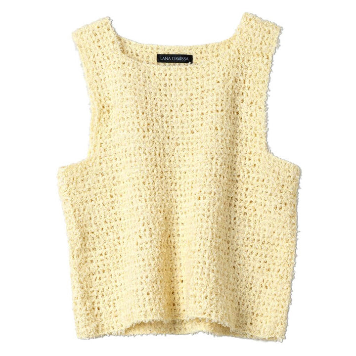 Lana Grossa Pattern Ärmelloses Sommertop Häkelanleitung - Lana Grossa (Heft) Lieblingsgarn
