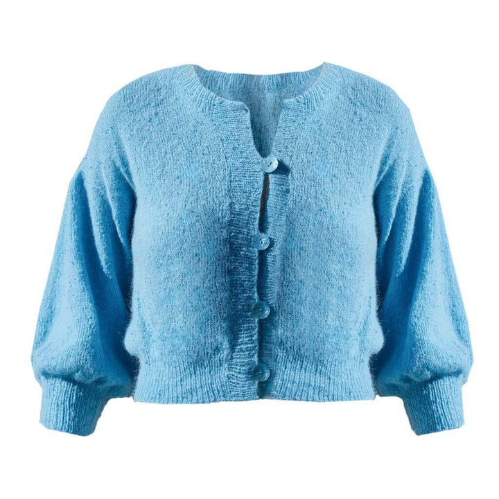 Lana Grossa Pattern Jacke mit Puffärmeln Strickanleitung - Lana Grossa (Heft) Lieblingsgarn