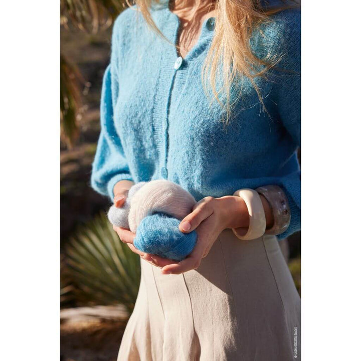 Lana Grossa Pattern Jacke mit Puffärmeln Strickanleitung - Lana Grossa (Heft) Lieblingsgarn