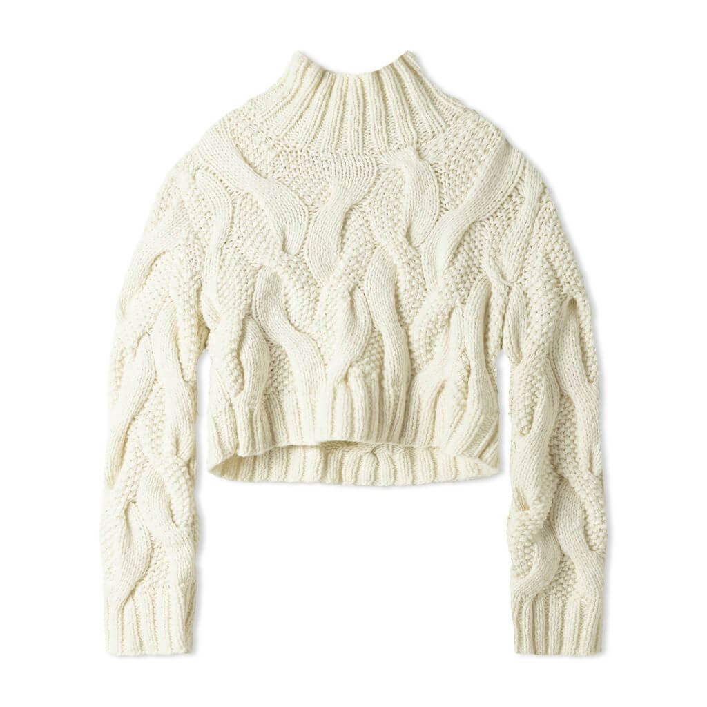 Zopfpullover Cropped Strickanleitung - Lana Grossa (Heft)