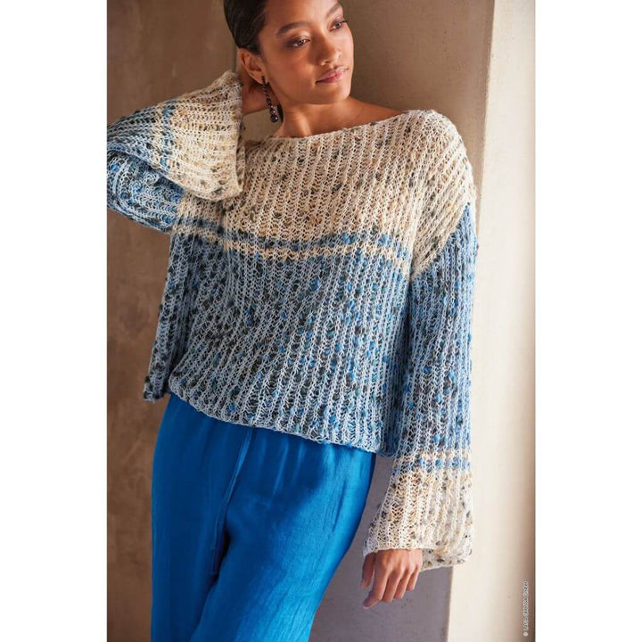 Lana Grossa Pattern Pullover Patentmuster Strickanleitung - Lana Grossa (Heft) Lieblingsgarn