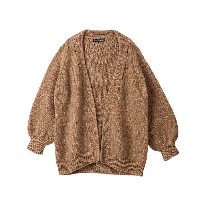 Oversize Cardigan Top-Down Strickanleitung - Lana Grossa (Heft)