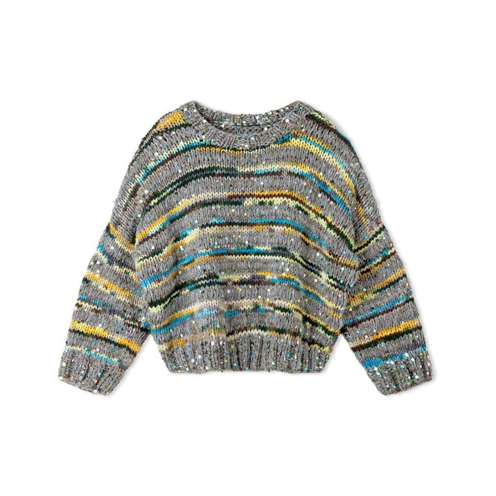 Lana Grossa Pattern Streifenpullover Musterwechsel Strickanleitung - Lana Grossa (Heft) Lieblingsgarn