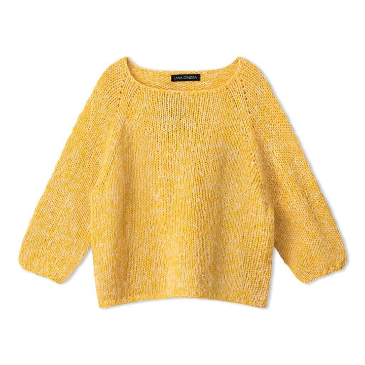 Lana Grossa Pattern Kurzarmpulli mit Raglanpasse Strickanleitung - Lana Grossa (Heft) Lieblingsgarn