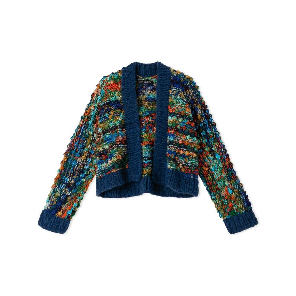 Noppenjacke top-down Strickanleitung - Lana Grossa (Heft)