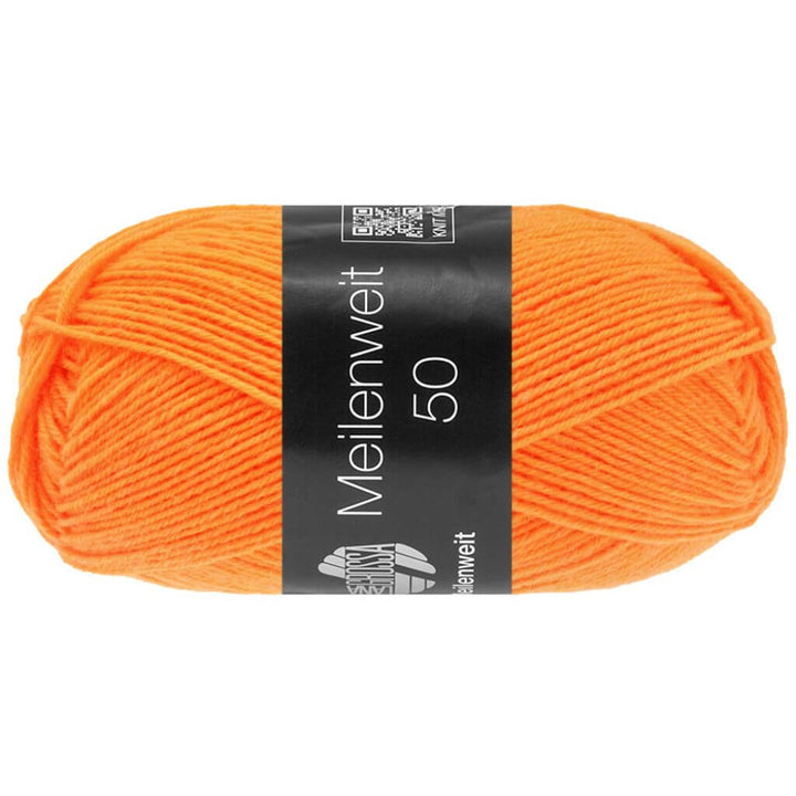 Lana Grossa 1422 - Orange Lana Grossa Meilenweit 50 Lieblingsgarn