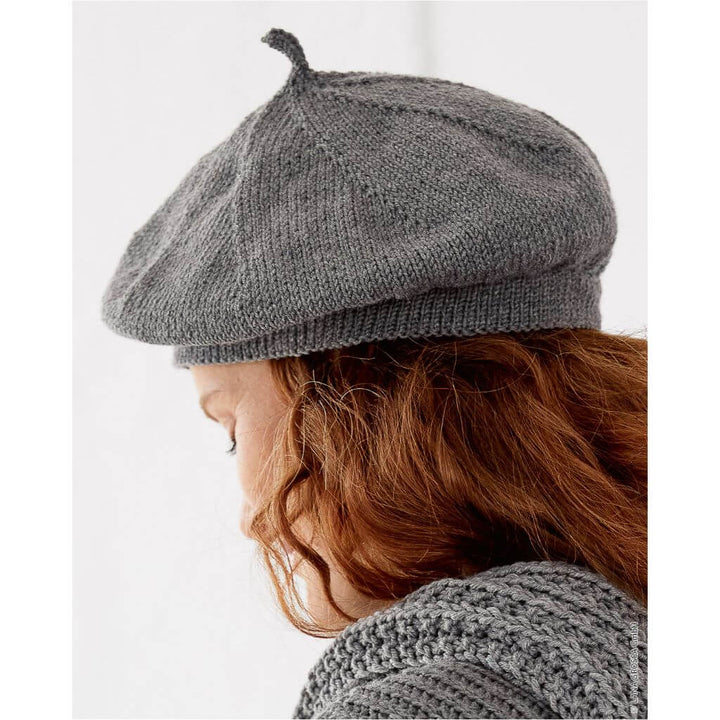 Baskenmütze Top Down Strickanleitung - Lana Grossa (Heft)