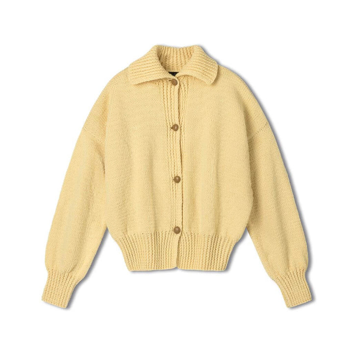 Grobstrick Cardigan mit Kragen Strickanleitung - Lana Grossa (Heft)