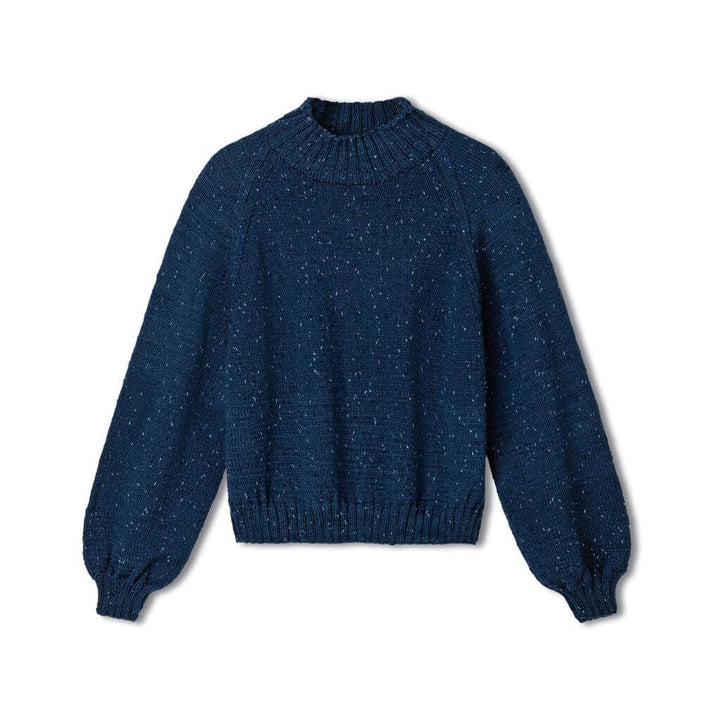 Raglanpullover mit Stehkragen Strickanleitung - Lana Grossa (Heft)
