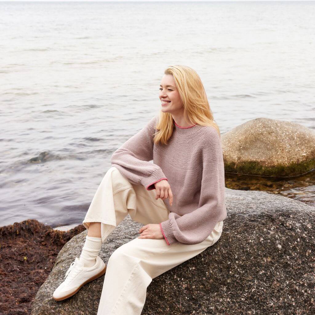 Lana Grossa Top Down Pullover Strickanleitung - Lana Grossa (Heft) Lieblingsgarn