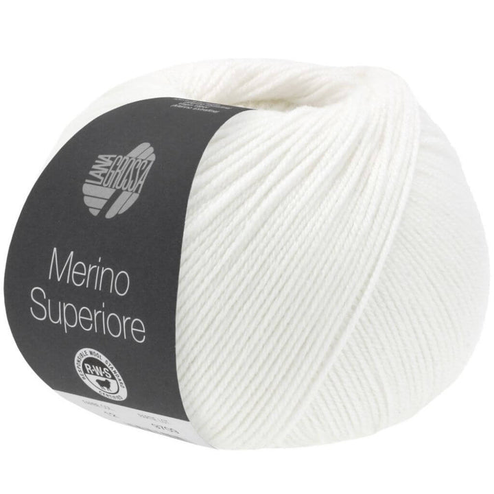 Lana Grossa 1 - Weiß Lana Grossa Merino Superiore Lieblingsgarn
