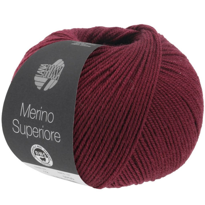 Lana Grossa 28 - Dunkelrot Lana Grossa Merino Superiore Lieblingsgarn