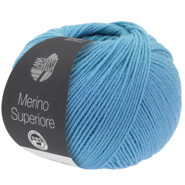 Lana Grossa 47 - Himmelblau Lana Grossa Merino Superiore Lieblingsgarn