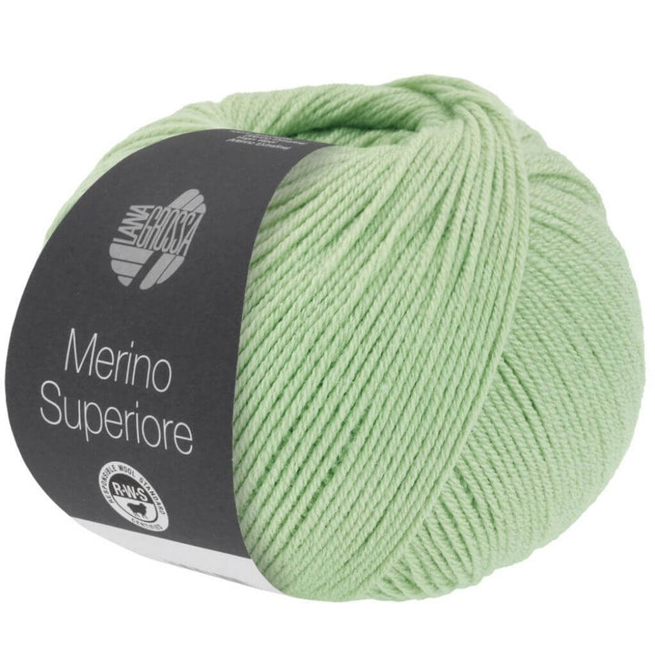 Lana Grossa 49 - Weißgrün Lana Grossa Merino Superiore Lieblingsgarn