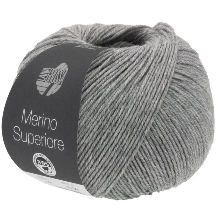 Lana Grossa 5 - Hellgrau Lana Grossa Merino Superiore Lieblingsgarn