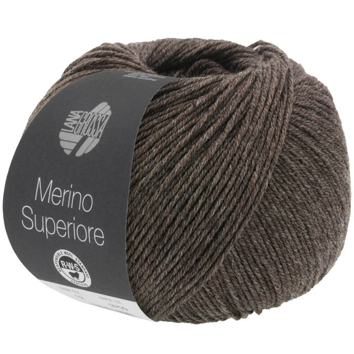Lana Grossa 9 - Dunkelbraun Lana Grossa Merino Superiore Lieblingsgarn