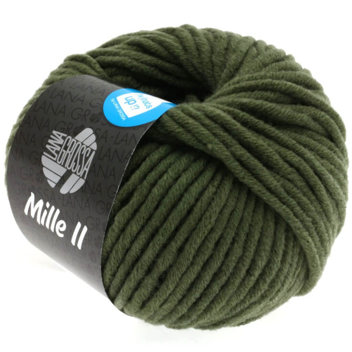 Lana Grossa 080 - Loden Lana Grossa Mille II 50g Lieblingsgarn