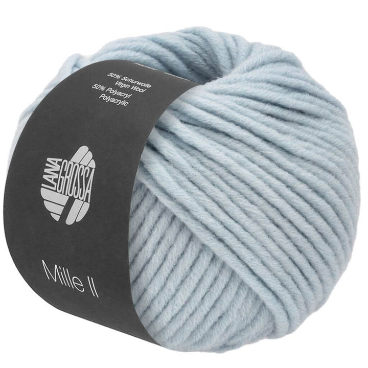 Lana Grossa 172 - Pastellblau Lana Grossa Mille II 50g Lieblingsgarn
