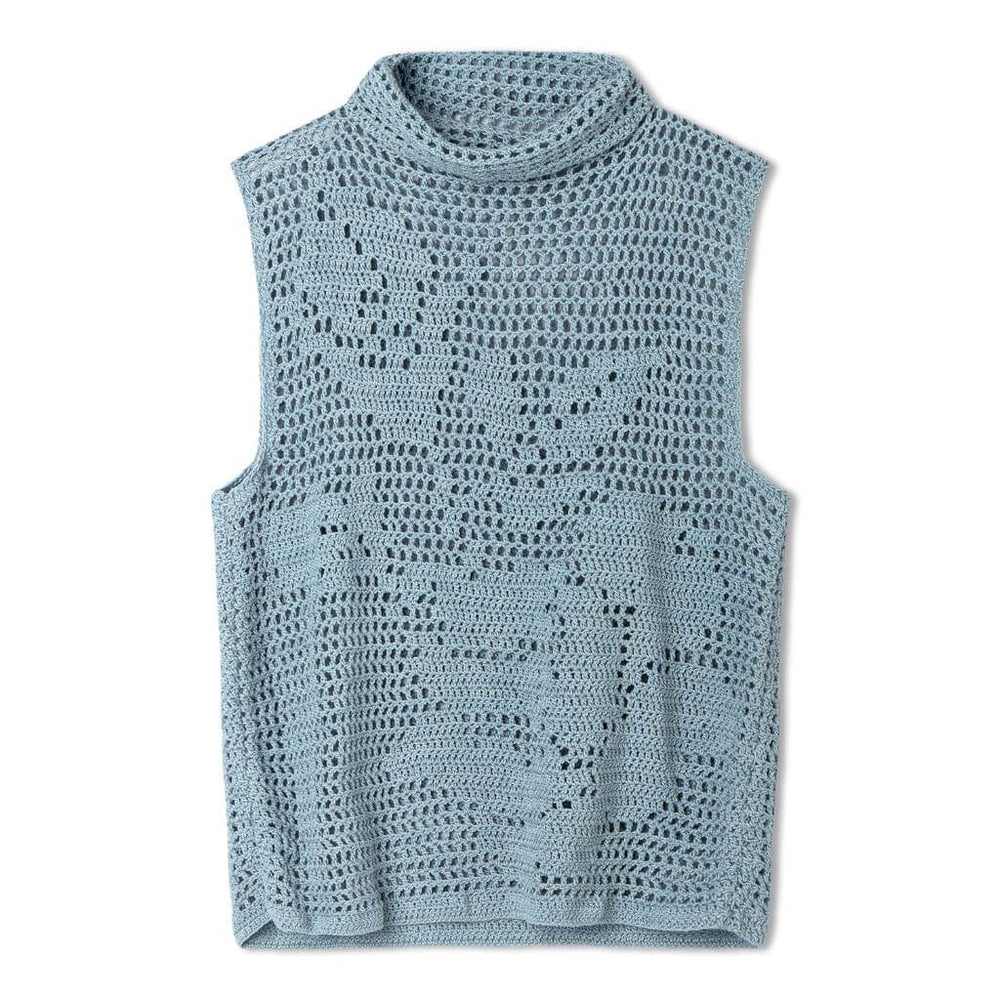 Lana Grossa Pattern Top Filet-Rosenmotiv Häkelanleitung - Lana Grossa (Heft) Lieblingsgarn