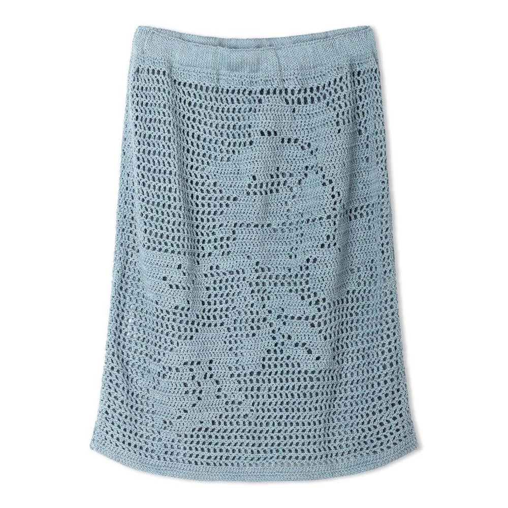 Lana Grossa Pattern Rock Filet-Rosenmuster Häkelanleitung - Lana Grossa (Heft) Lieblingsgarn