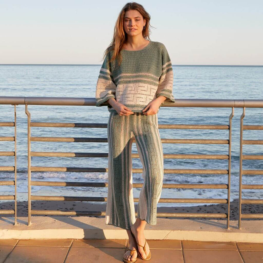 Lana Grossa Pattern Hose Filethäkelei Querarbeit Häkelanleitung - Lana Grossa (Heft) Lieblingsgarn