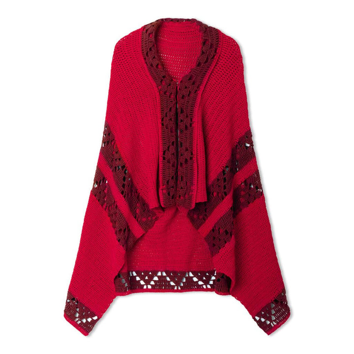 Lana Grossa Pattern Tunika Lochmuster Häkelanleiutng - Lana Grossa (Heft) Lieblingsgarn