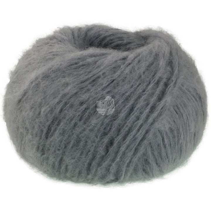Lana Grossa 15 - Grau Lana Grossa Mohair Di Gio Lieblingsgarn